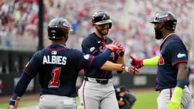 Ozzie Albies hits third, Eli White and Jonah Heim draw Opening Day starts