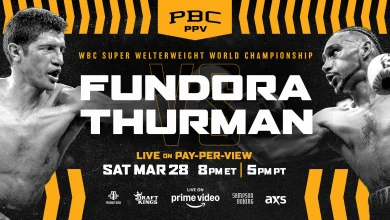 PBC Fight Night - Fundora vs Thurman, Tellez vs Mendoza, Hernandez vs Gausha, & Hovhannisyan vs Navarro