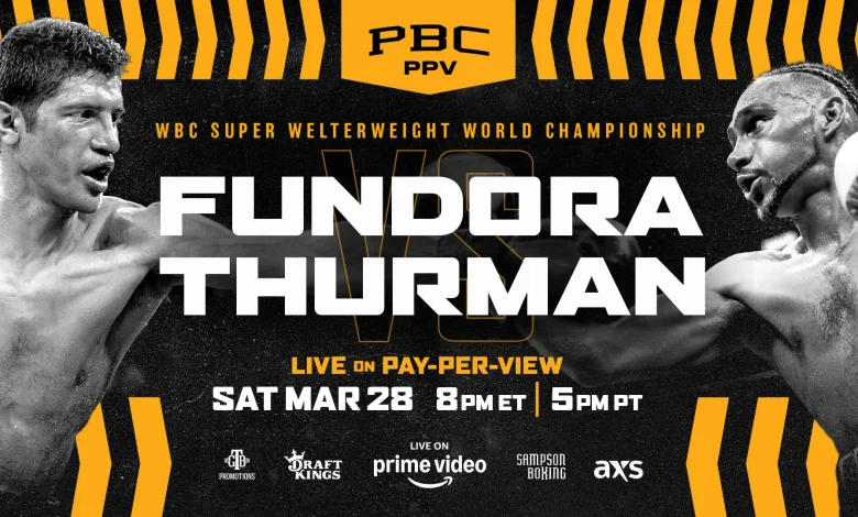 PBC Fight Night - Fundora vs Thurman, Tellez vs Mendoza, Hernandez vs Gausha, & Hovhannisyan vs Navarro