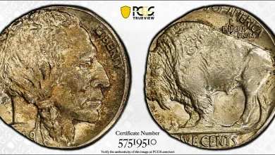 PCGS Certifies Second-Finest Known Buffalo Nickel Struck on a Dime Planchet