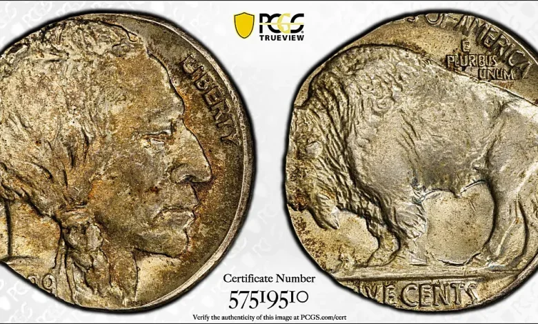 PCGS Certifies Second-Finest Known Buffalo Nickel Struck on a Dime Planchet