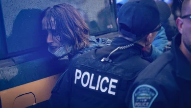 PHOTOS: Protesters gather to block ICE agents from apprehending man in South Burlington