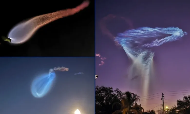 PHOTOS: 'Space jellyfish forms' from SpaceX Starlink rocket launch