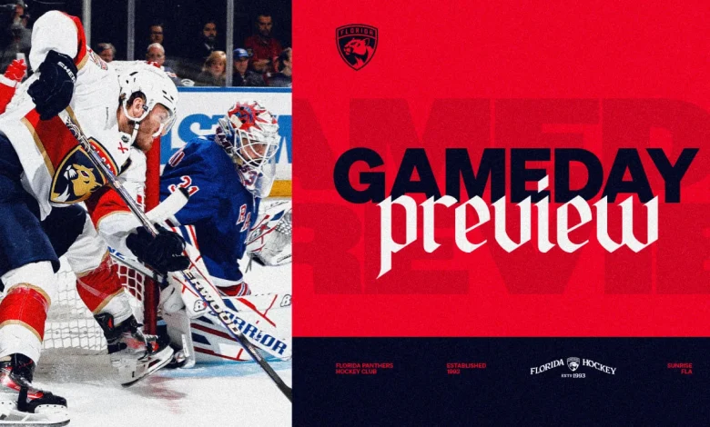 PREVIEW: Panthers close out road trip against the Rangers