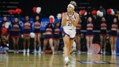 Pair of Double-Doubles Power Virginia to First Four Victory