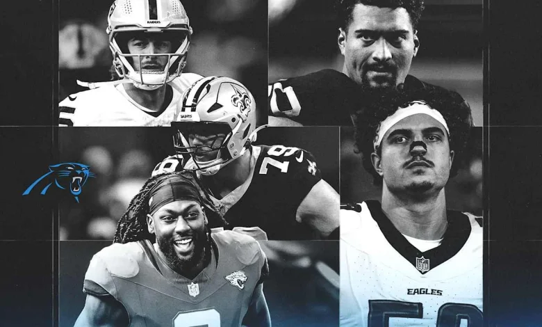 Panthers agree to terms with five