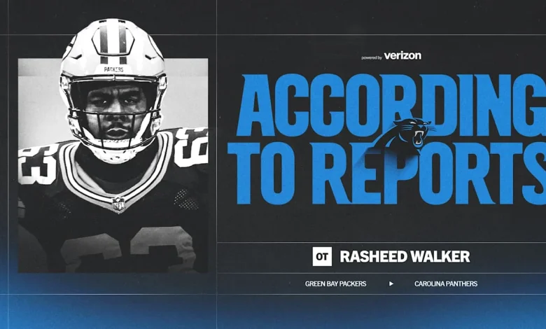 Panthers agree to terms with tackle Rasheed Walker