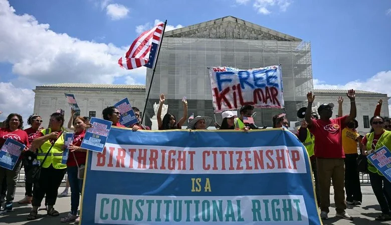 Parents fear their children born in the US could become ‘stateless’ if Trump wins birthright case