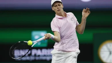 Parte soft, poi si scatena: Sinner spazza via Shapovalov e torna agli ottavi di Indian Wells