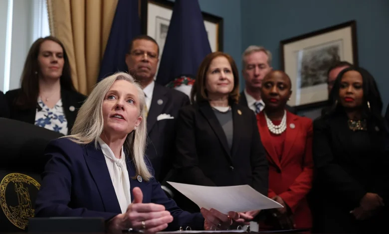 Partisan brawl in Virginia muddles Spanberger’s message of moderation - The Washington Post