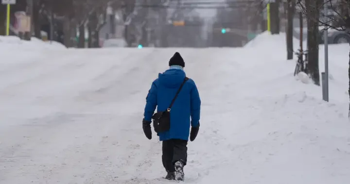 Parts of Nova Scotia, Quebec get early spring blast of snow