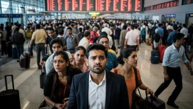 Passengers Stranded In Saudi Arabia Today As King Khalid International Airport Faced 21 Cancelled Flights, Disrupting Qatar Airways, KLM, IndiGo, Air France, And Other Airlines Across Doha, Delhi, Mumbai, Amsterdam, And More