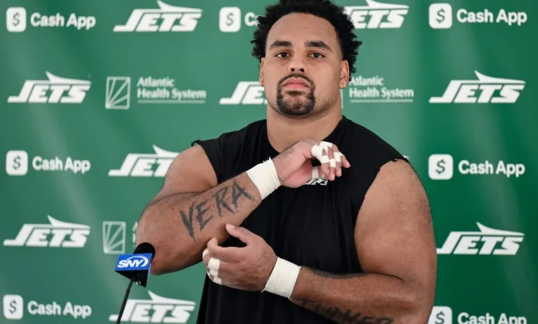 Patriots agree to deal with high-risk, high-reward Jets guard Alijah Vera-Tucker: Source