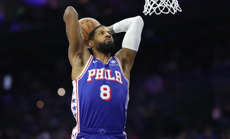 Paul George remaining involved with Sixers despite serving suspension