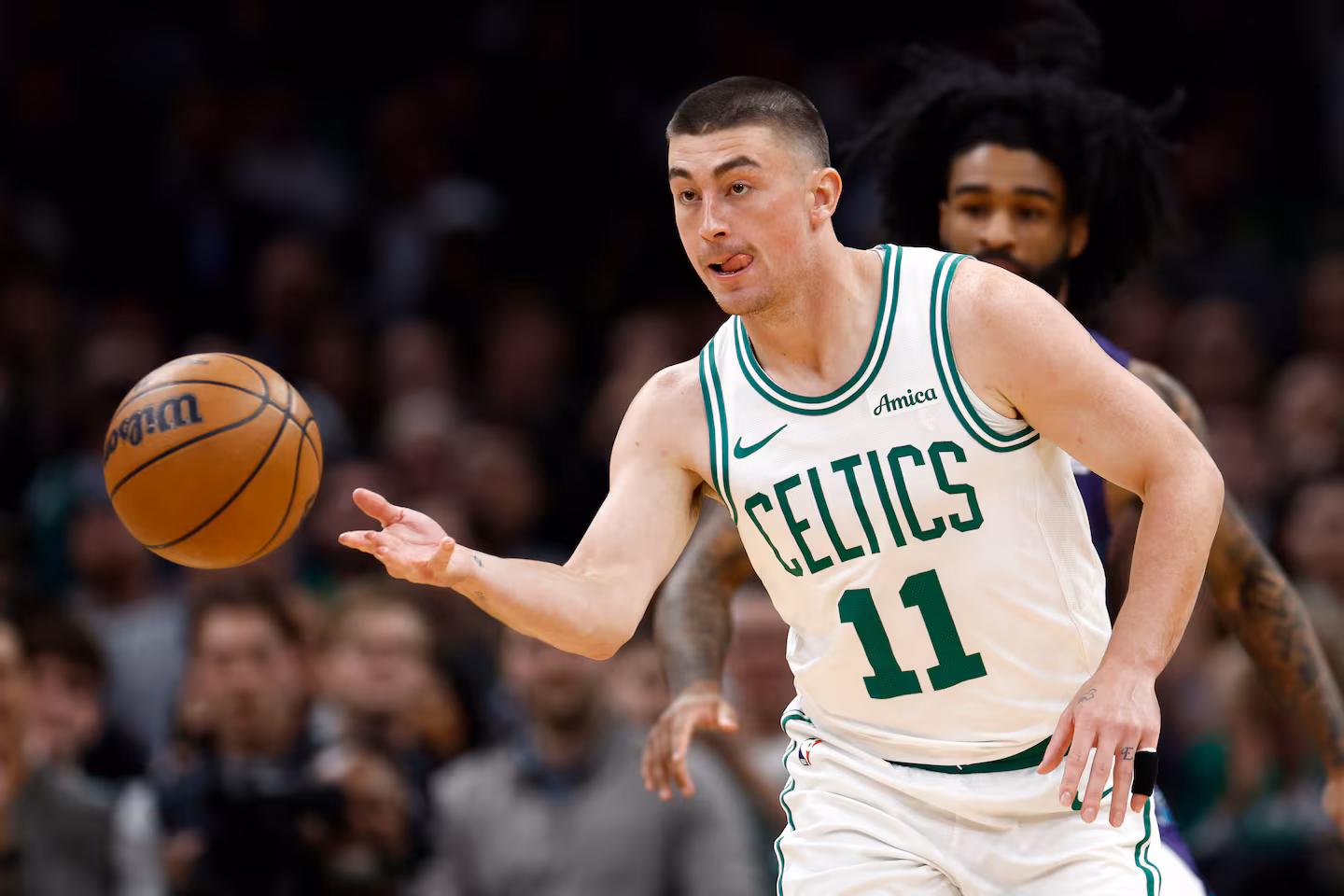 Payton Pritchard has nothing but respect for Bam Adebayo’s historic night