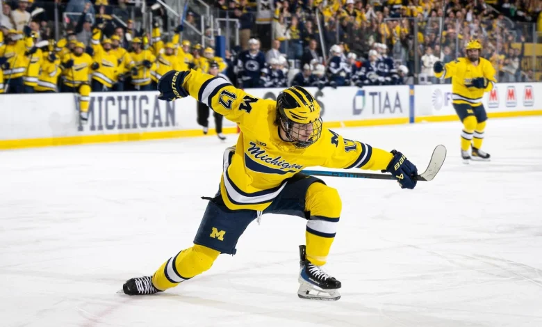 Perfect Penalty Kill Sends No. 1 Michigan Past Penn State, Into Big Ten Title Game