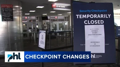 Philadelphia airport travelers adjust to checkpoint closures amid TSA staffing shortages