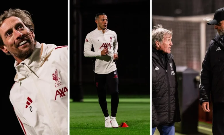 Photos: LFC Legends prepare for Anfield meeting with Borussia Dortmund