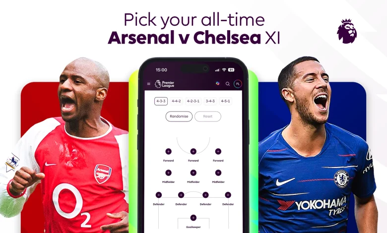Pick your all-time COMBINED Arsenal and Chelsea line-up