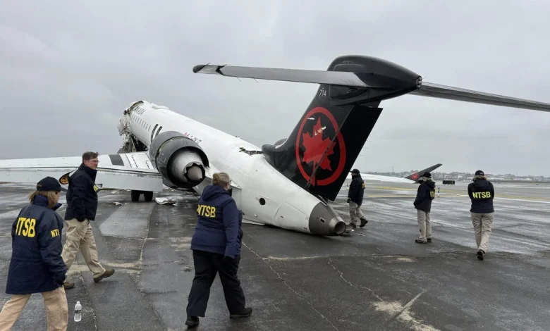 Pilots killed in LaGuardia Airport runway collision identified as 2 "young men at the start of their careers"