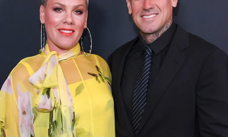 Pink Shares Family Pic With Carey Hart After Slamming Breakup Rumors