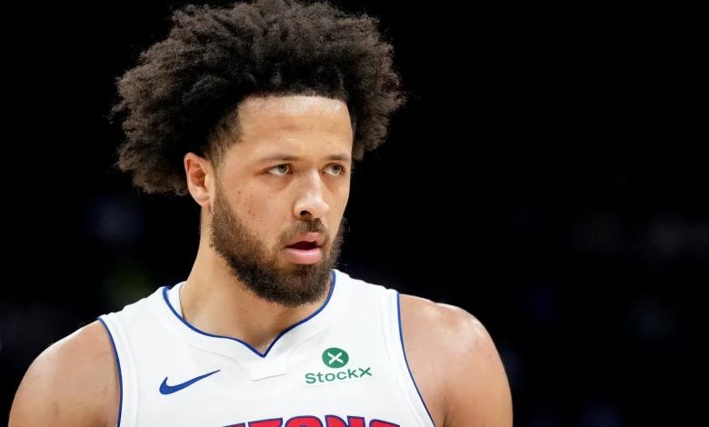 Pistons' Cade Cunningham (collapsed lung) to miss at least 2 weeks