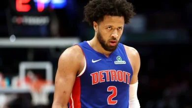 Pistons’ Cade Cunningham diagnosed with collapsed lung, will be re-evaluated in 2 weeks