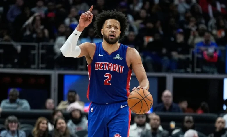 Pistons' Cade Cunningham exits vs. Wizards with back spasms