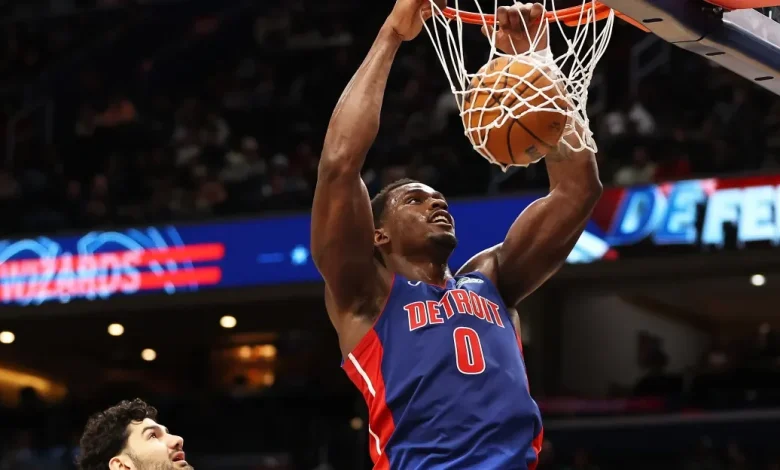 Pistons at Wizards final score: Jalen Duren’s new career-high leads Detroit past Washington