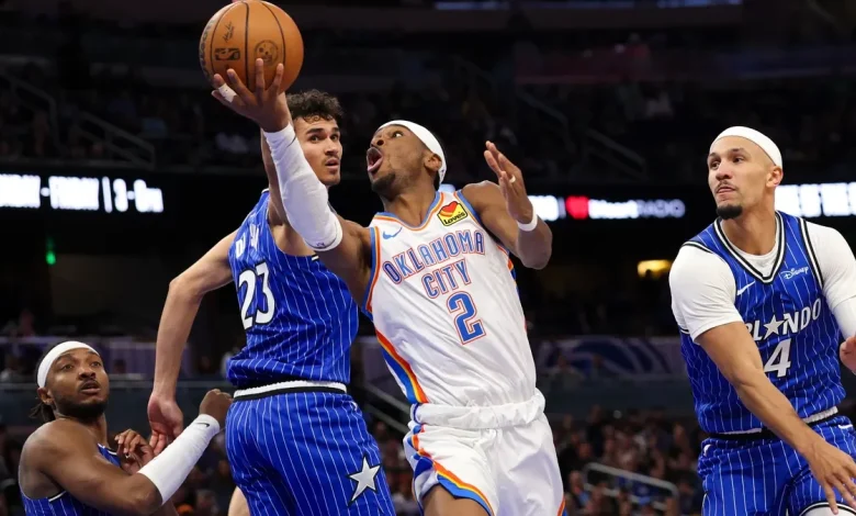 Player grades: SGA's 40 points lead Thunder to 113-108 win over Magic