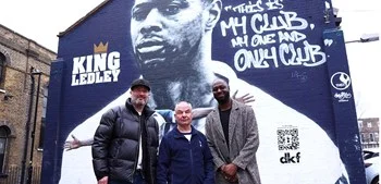 Player murals outside Tottenham Hotspur Stadium become first in UK to feature audio description content for visually impaired fans