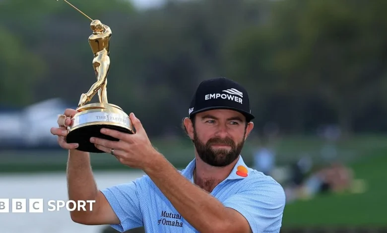 Players Championship: Cameron Young snatches title from Matt Fitzpatrick