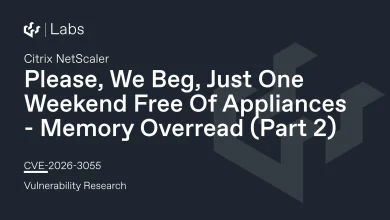 Please, We Beg, Just One Weekend Free Of Appliances (Citrix NetScaler CVE-2026-3055 Memory Overread Part 2)