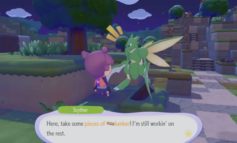 Pokémon Pokopia: How to get Lumber