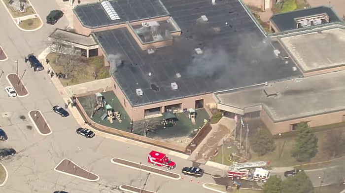 Police called to Jewish temple in West Bloomfield after crash, shots fired