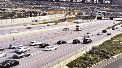 'Police incident' prompts traffic closures on I-15 near Draper