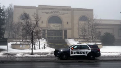 Police investigate after shots fired at Thornhill synagogue