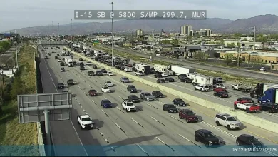 Police shooting forces closure of I-15 in Murray; 'significant delays' expected