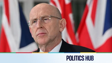 Politics latest: UK terror threat level under review, says defence secretary