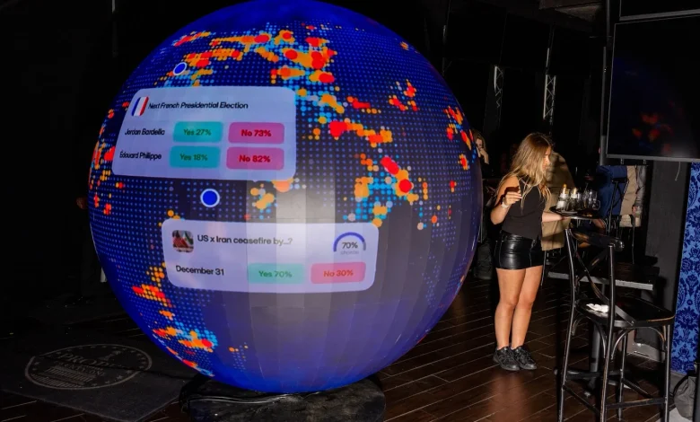 Polymarket’s pop-up betting bar in nation’s capital was a bit odd