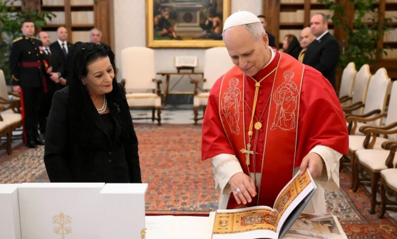 Pope Leo XIV receives the President of the Republic of Malta