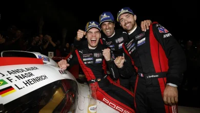 Porsche Penske Motorsport fend off late chaos to finish 1-2