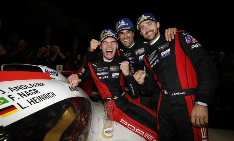 Porsche Penske Motorsport fend off late chaos to finish 1-2