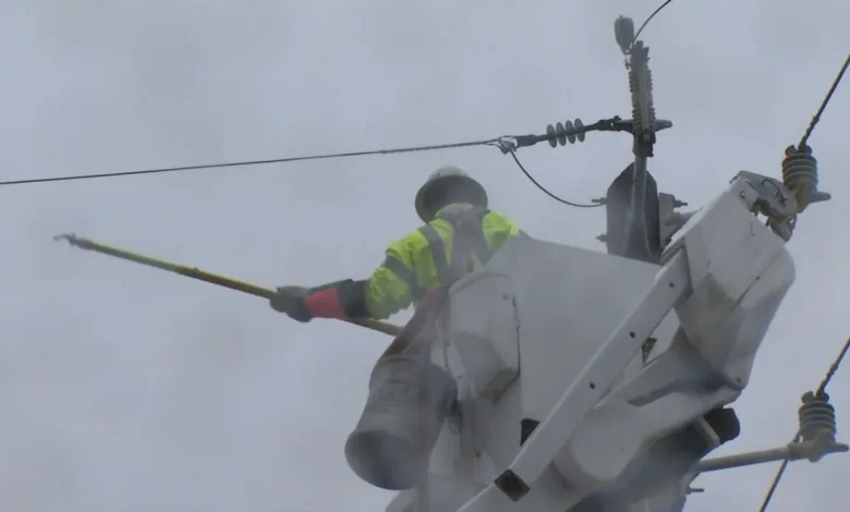 Power outages leave over 18,000 customers without power as cold front sweeps through