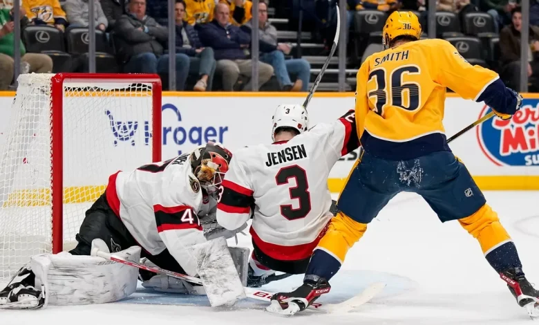 Predators trade veteran Cole Smith to Golden Knights, per report