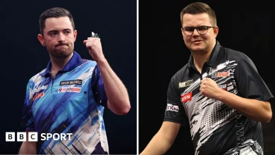 Premier League Darts: Humphries up next in Nottingham after Clayton beats Van Gerwen