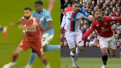Premier League: Maxence Lacroix dismissal for Crystal Palace at Man Utd contrasts with Man City's Marc Guehi avoiding red card vs Liverpool
