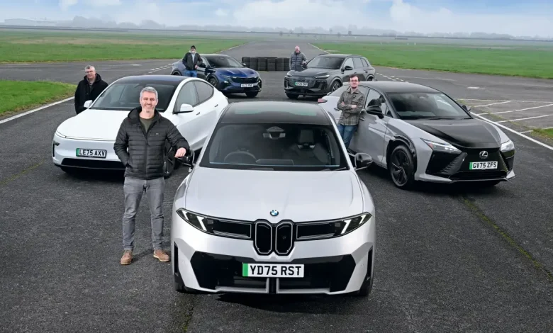 Premium electric SUV supertest - pictures