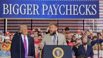 President Trump makes prediction about Jake Paul. Let's check the facts