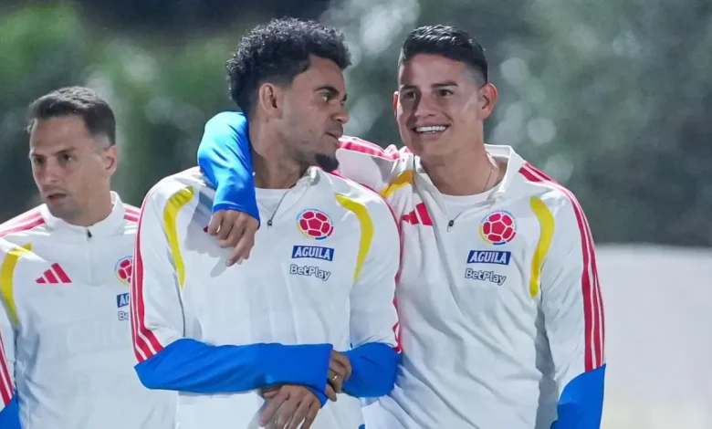 Probable alineación titular de Colombia vs. Croacia; Néstor Lorenzo tendría dos dudas